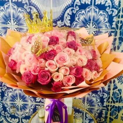 Soft colors of roses