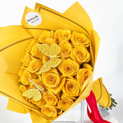 Yellow Dunia Bouquet