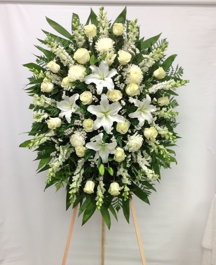 Snap Dragon Sympathy Wreath